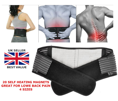 Magnetic back support - support, pain