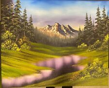 Bob Ross style painting 