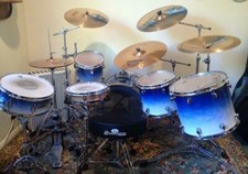 Mapex Pro M Drum Kit Ice Blue