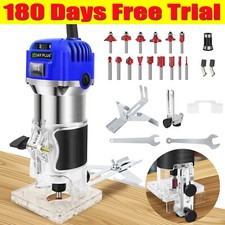 6-Speeds Electric Hand Trimmer Palm Router Laminate Woodworking Laminator 2000W