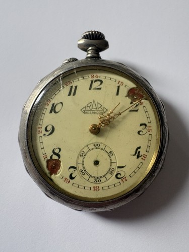 Girard besancon pocket watch - besancon,