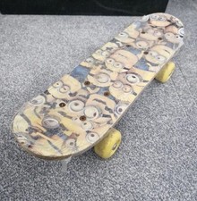 Mini Ozbozz 17" Minions Graphic Kids Skateboard - Yellow Wheels