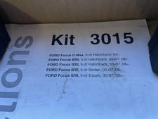 THULE FITTING KIT 3015 fits