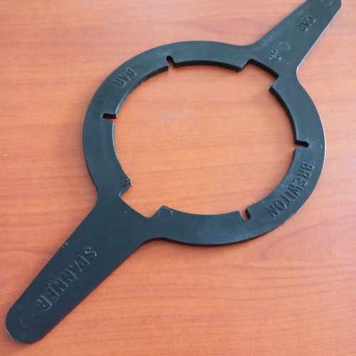 Plastic cap spanner - 4",