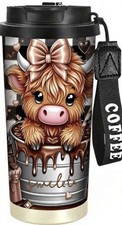 Highland Cow 18oz Stainless