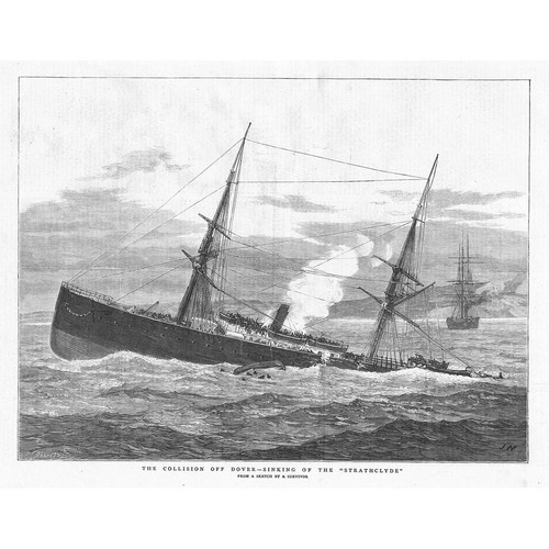 Sinking the steamship - sinking,