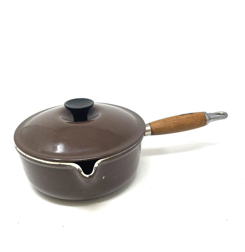 Vintage creuset brown pan - creuset,