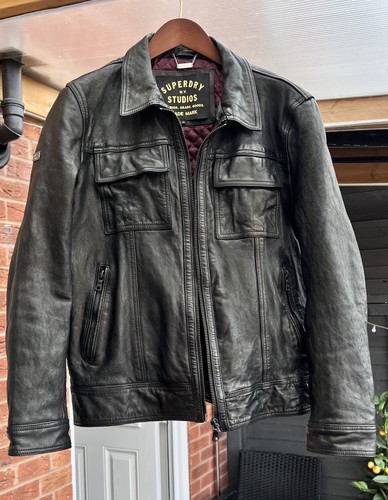Superdry seventies leather - superdry,