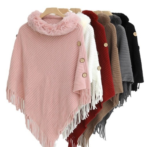 Lady warm faux - warm, cape