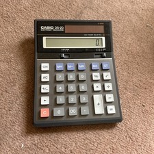Vintage Casio DS-20E Electronic Calculator 1980’s