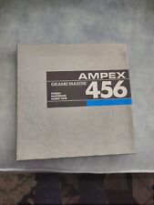 AMPEX 2 x 2 INCH 456 Master magnetic tape and reel