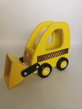 Wooden Digger Pre School Toy.
