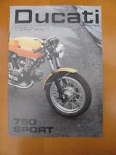 Ducati 750 GT & 750 Sport