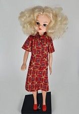 Vintage Sindy Pedigree 1982 Separates Red Floral Suit NO DOLL