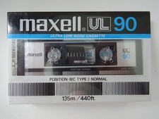 MAXELL UL90 TYPE I BLANK AUDIO