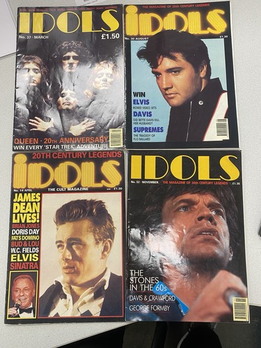 Vintage idols magazine issues - vintage,