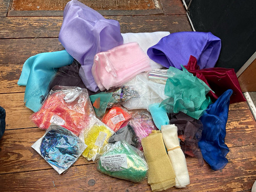 Machine embroidery fabrics - machine, &