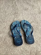 LADIES HAVAIANAS  GREAT. CONDITION BEAUTIFUL SIZE 35-36