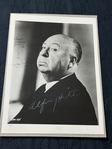 Alfred hitchcock signed - hitchcock,