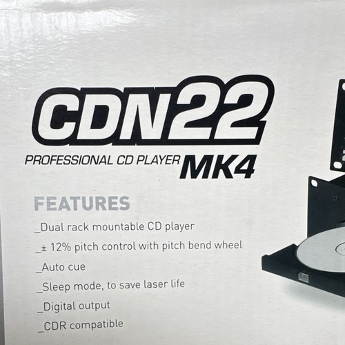Numark cdn 22mk4 - cdn-22mk4, dual
