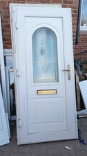 Upvc door 92 x 210 cm h with