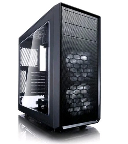 Fractal design focus black - fractal,