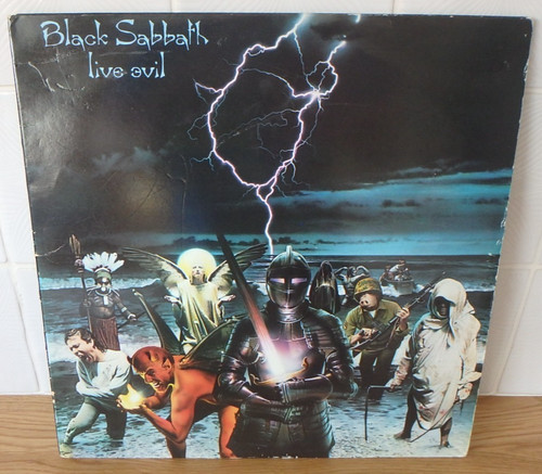 Black sabbath live evil - black,