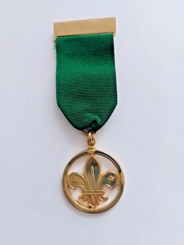 Scouts medal merit box - medal, of