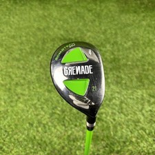 Bombtech Grenade 21° 4H Hybrid ⛳️ Stiff Flex Grenade Shaft Graphite Shaft RH