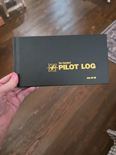 Asa pilot logbook - logbook, black