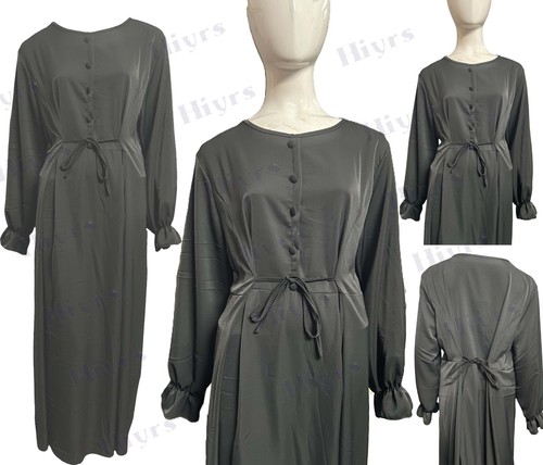 Womens plain abaya black - womens,