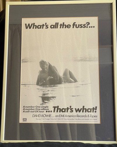 Original framed david - original,