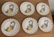 6 x Vintage Crinoline Lady