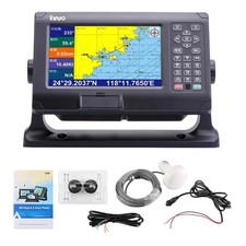 XF-808 LCD 8inch Marine BDS/GPS GNSS Satellite Navigator Chart Plotter C-Map