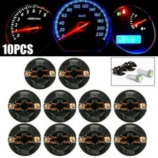 10pcs T10 168 192 Bulb Holder Wedge Car Dashboard Dash Light Base Twist Sockets