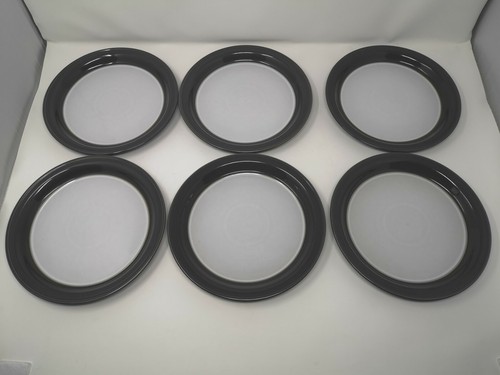 Denby saville grey - side, plates