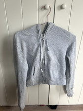 Brandy Melville Grey Crystal Hoodie