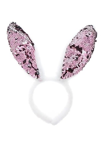 White sequins bunny - white,