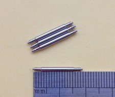 4x 16mm x 1.8mm thick heavy duty watch strap Spring bars double flange