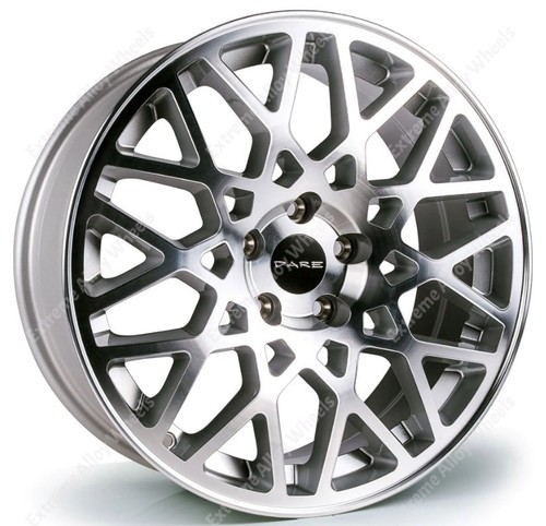 Silver lg2 alloy wheels - 18",