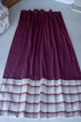 Door curtain velvet wool - &,