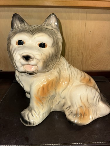 Vintage large ceramic westie - vintage,