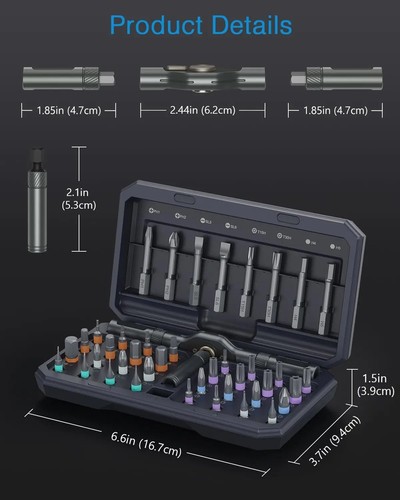 Magnetic screwdriver set - set,, 42