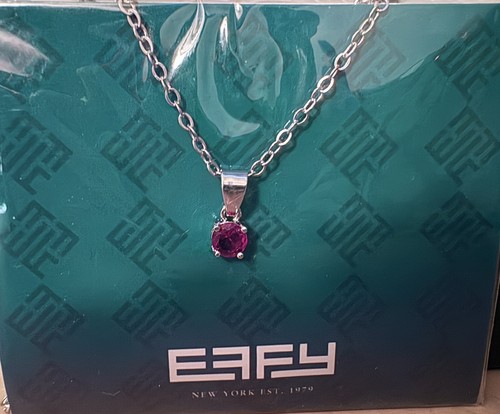 Effy red ruby stone - stone, cluster