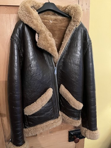 Sheepskin flying jacket - flying,