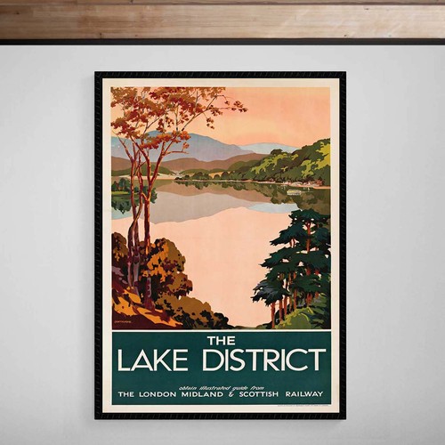 Lake district derwentwater - lake,