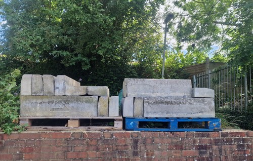 Concrete straight kerb stones - straight,
