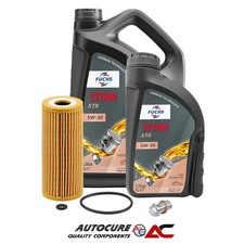 FOR MERCEDES A-CLASS A180 2005-2013 SERVICE KIT W169 DIESEL OIL FILTER & 6L XTR