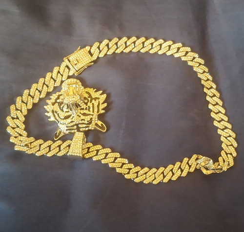 Silver cuban link - silver, chain