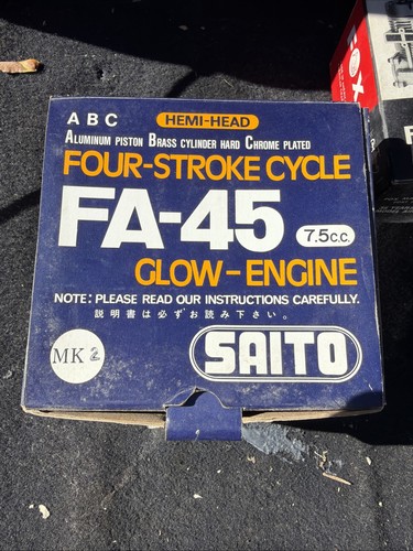 Vintage saito 5cc - vintage, fa-45